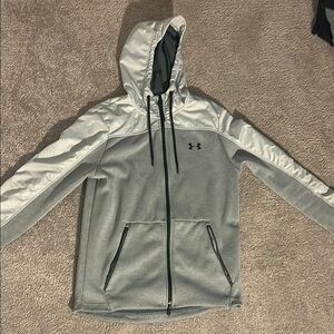Under Armour Gray and Black Hoodie